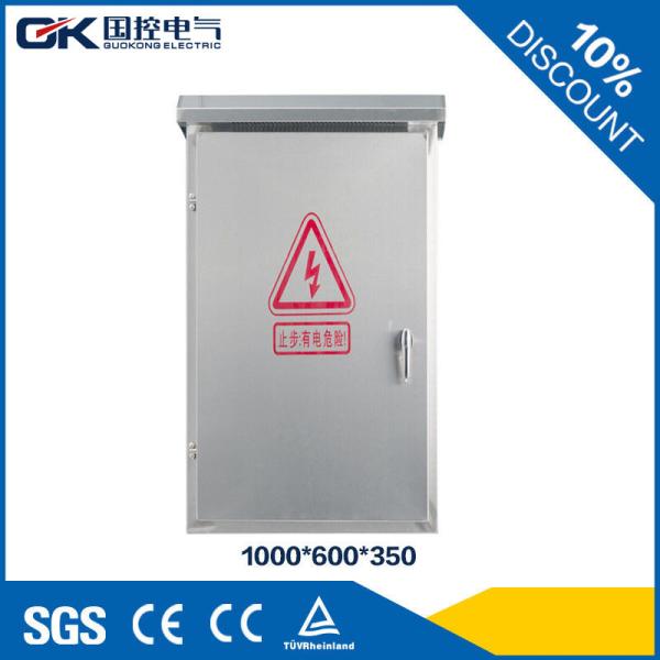 Durable Stainless Steel Electrical Box , Outdoor Electrical Panel Convenient