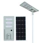 Outdoor 3 year warranty high lumen led integrated 60W 80W all-in-one solar led