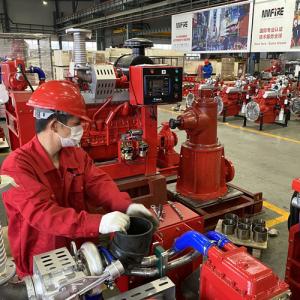 50Hz  Centrifugal Fire Pump Set , Electric Jockey Pump With Control Panel