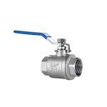 Manual Stainless Steel 201/304 2PC Ball Valve for Heavy Duty Industrial