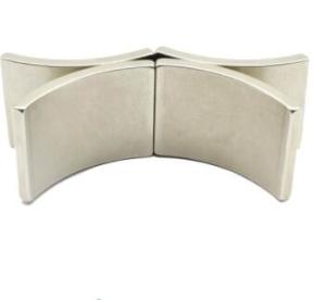 China HSMAG Customized Permanent Magnet ISO9001 Arc Laminated Segment Magnets factory
