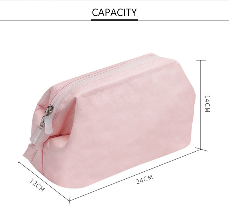 Skincare Tyvek Cosmetic Bag
