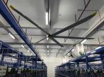 DC Brushless Pmsm Axial Exhaust Ventilation Cooling Industrial Ceiling Fan 5m