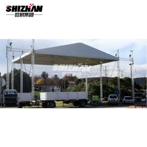 China Fashion Show Exhibition Booth DJ Aluminum Roof Truss 200x200mm on sale
