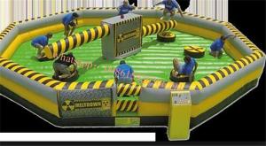 China inflatable meltdown sale factory