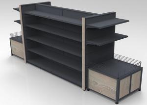 China Heavy Duty Steel And Wood Shelves Easy To Assemble And Disassemble For Supermarket factory