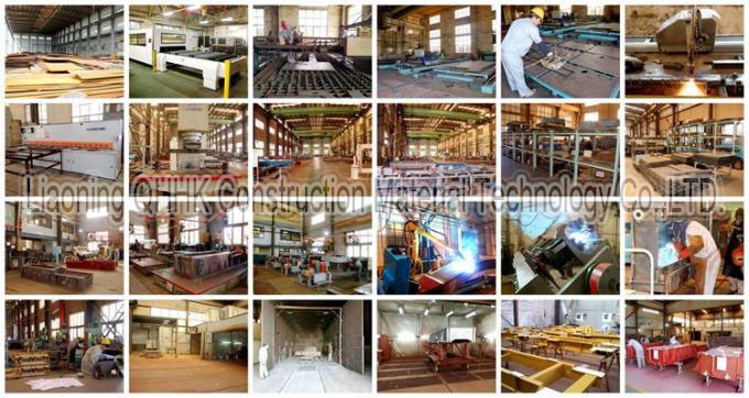 Q235 Q345 Heavy Prefabricated Steel Structures for Workshop / Warehouse