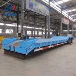 Removable Gooseneck Lowboy Trailer with 4mm Checked Plate and Heavy Duty