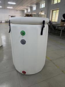China Customized Size Water Chiller Ice Bath Drop Stitch Ice Barrel Bath Inflatable Ice Bath Tub factory
