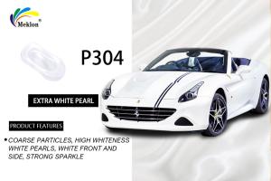 China SGS Harmless Pearl White Automotive Paint , Glossy Pearl White Spray Paint For Car factory