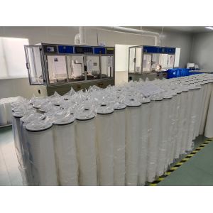 High Efficiency 1micron PP Pleated High Large Flow Filter Cartridge For Food