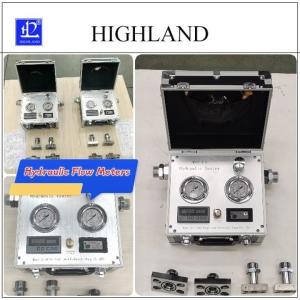 China Joint Harvester Hydraulic Flow Meters Data Display -20C -150C Oil Temperature Range factory