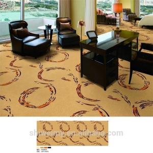 China Nylon fire resistance cut pile hotel carpet lobby carpet factory