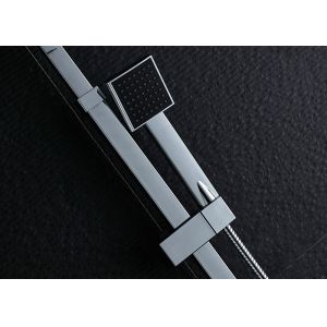 Refined Copper Rain Shower Set 2 Function Spout ROVATE With Slide Bar