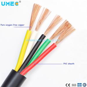 China 60227 IEC 52-4x6mm² PVC Insulation Thickness 0.8mm PVC Sheath Thickness 1.2mm Household Application Electrical Wire factory