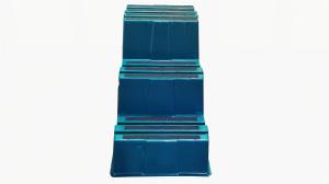 China Polyethylene Heavy Duty Industrial Plastic Single Step Stool Safety Non Slip factory
