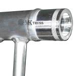 Brace Tube 12*2mm Portable Outdoor Roof Truss System for Hanging Speaker and