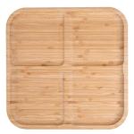 wholesale bamboo food serving tray