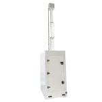 6m Mast Camera Surveillance Cube Security Tower For Temporary Construction Site
