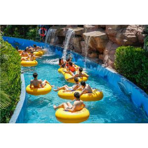 Entertainment 0.4m/S Artificial Water Park Lazy River Equipment