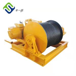 China Heavy Duty Hydraulic Mooring Winch Marine Shipyard Winch 10-65t Capacity factory