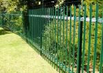 Hot Dip Galvanised Steel Palisade Fencing Easily Install With Good Rigidity