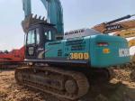 Six Cylinder Turbocharged 38T SK380D Used Kobelco Excavator
