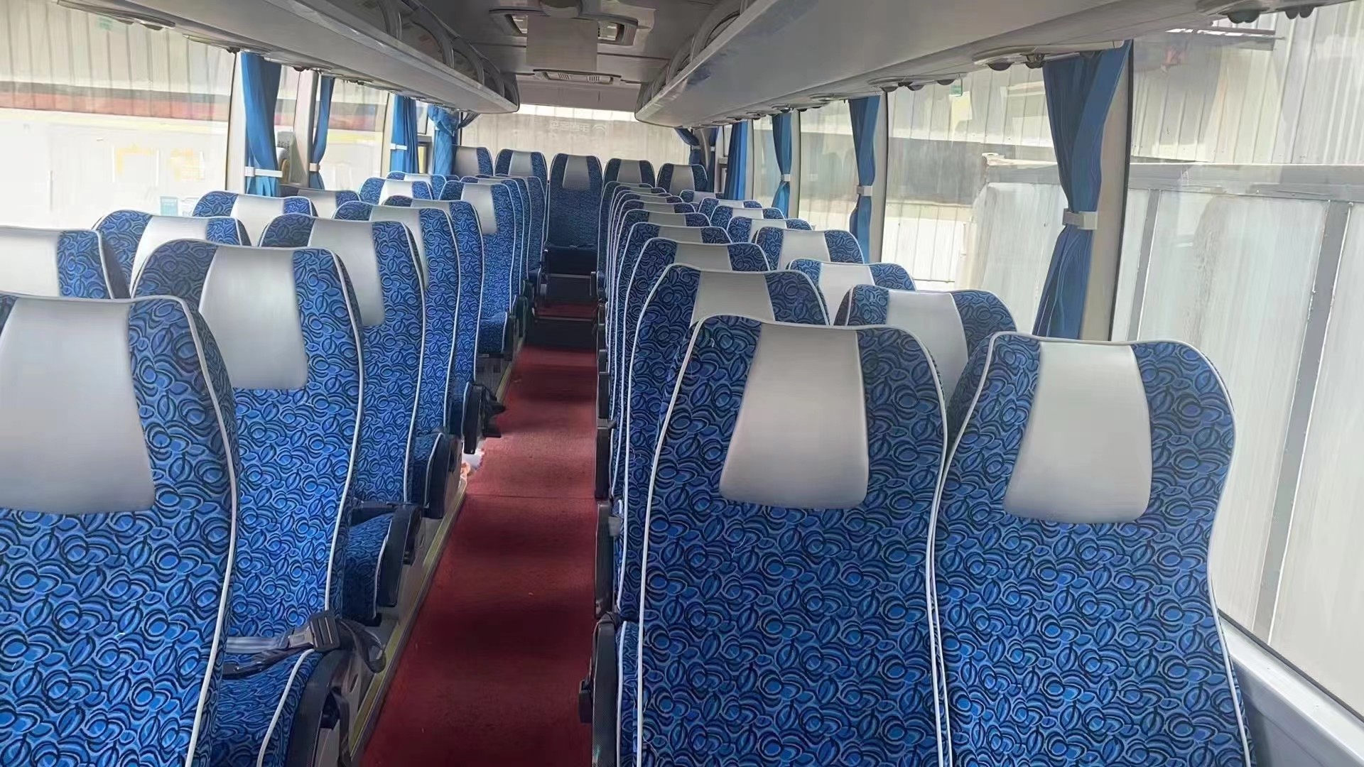 Double Doors Used Yutong Bus 45seats Yuchai Diesel Engine RHD ZK6107