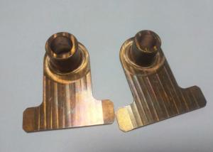 China Customized deep drawn metal stampings in brass sheet with progressive die factory
