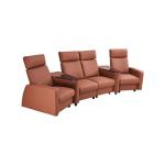BN Italian Minimalist Streles Smart Cinema Sofa Home Studio Leather Sofa