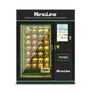 110V Drink Snack Combo Vending Machine , Multipayment Microwave Vending Machine