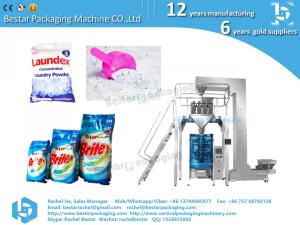 China Bestar detergent packing machine automatic weighing and feeding spoon factory