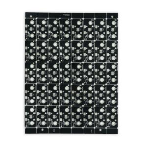 China Electronics Aluminum PCB Board Black / White Aluminium Substrate PCB factory