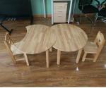 Welded Steel Frame Kindergarten Classroom Furniture ODM Desk And Chair Set