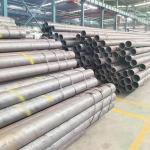Metal Beveled End Seamless Carbon Steel Pipe Tube Astm A252 Grade 2