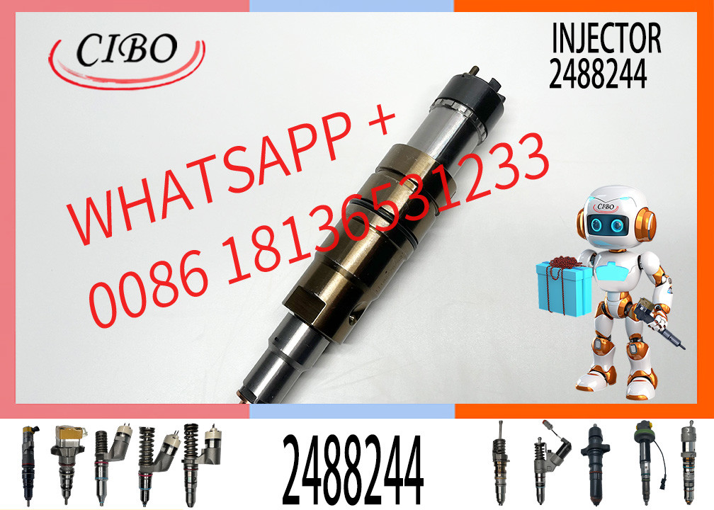 ZQYM Factory Fuel Injector Assembly CRDI 2488244 2086663 2264458 2419679 2031835 2057401 for Cummins Scania XPI Injector