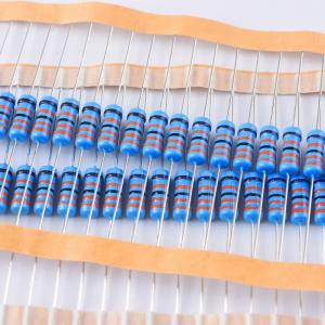 China 1/8W 1/4W 1/2W 1W 2W 3W 5W 1k resistor 1% metal film resistor factory