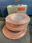 1 / 4'' 3 / 8'' Copper Pipe Tube Pancake Coil 0.2mm For Air Conditioning