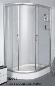 China bathroom,Aluminum frame shower room ,shower enclosure, shower door HB2005 1200X800X1800 factory