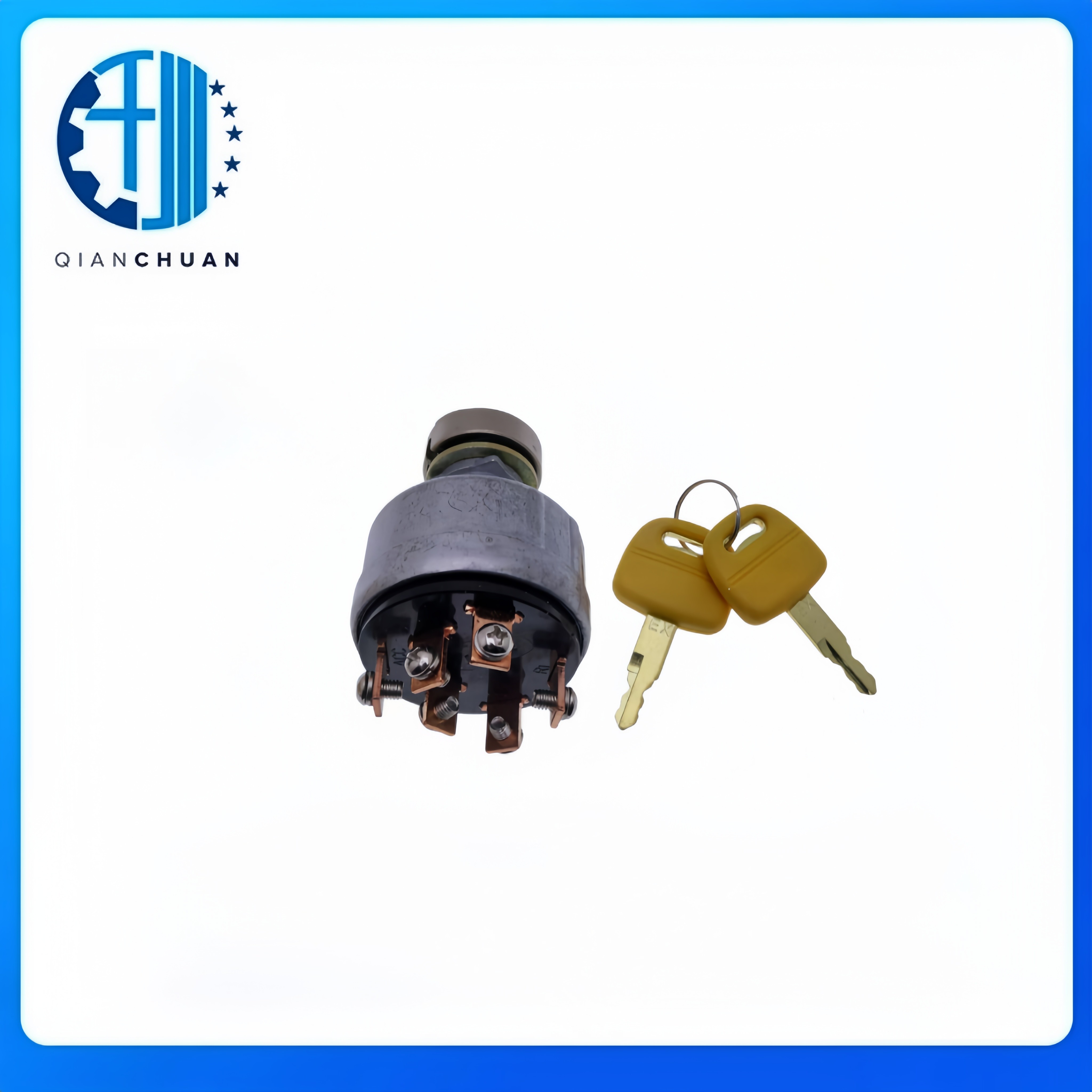 4186745 Ignition Starter Switch for Hitachi EX60 EX100 EX120 EX150 EX200 EX220