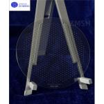 TGV Sapphire Wafer Perforated Glass Substrate Through Glass Via TGV Customized