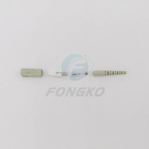 China Sc Upc 2.0mm Simplex Multimode Fiber Optic Connector for FTTP Cable factory