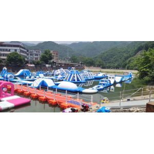 Maximize Fun and Profit Obstacle Course with Customizable Inflatable Water Park