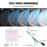 SMD2835 Running Water LED Strip Light For Wedding Party House Ceiling