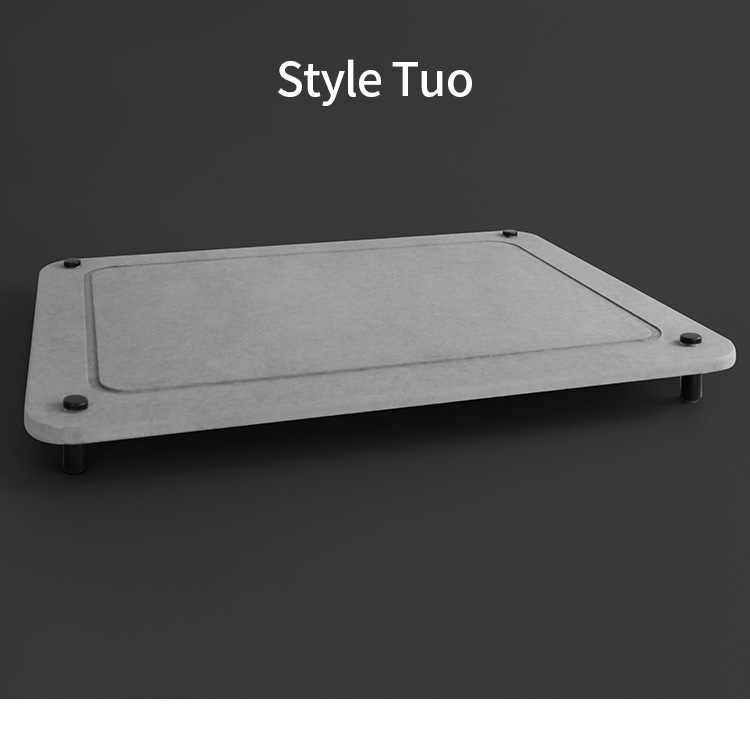 White/Grey/Custom Color Absorbent Diatom Stone Mat for Bath and Kitchen Fast Drying