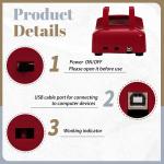 32GB Memory Guest Book Phone Voicemail Clear Sound Audio Guestbooks Button