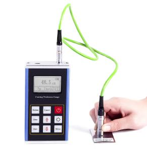 China Changeable Ferrous Probe Automotive Paint Thickness Gauge For Magnetoresistance factory