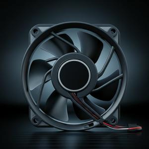China Blade 250mm High Temperature Resistance Of 60℃ With Power 175W Axial Fan factory