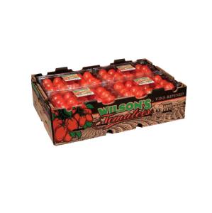 China Custom Corrugated Boxes Printing logo Fruit and vegetable packaging box factory