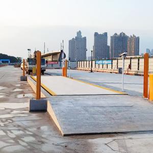 China Industrial Electronic 3x16m 100T Truck Scale Weighbridge factory